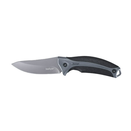 Kershaw LoneRock Small Fixed Blade (1895), Full-Tang Hunting Knife with 3.2-Inch High-Performance 8Cr13MoV Stainless Steel Fixed Blade and K-Texture Grip Handle, Nylon Sheath Included, 3.5 oz.