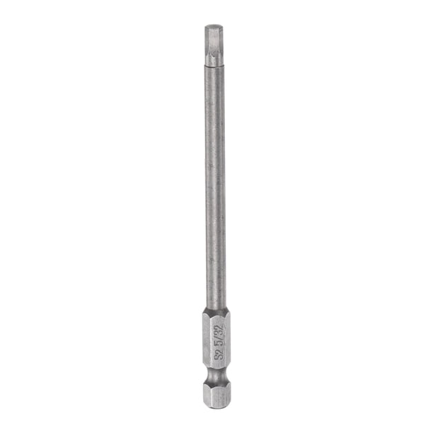 5/32" Hexagonal Destornillador Taladro SAE 1/4" Hexagonal Vástago 4" Longitud Magnético S2 Acero Potencia Perforación taladros