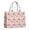 Colorful Princess Castle, variant on Large Capacity Tote Bag,Forest Fairy Princess Pattern Handbag Fashion Luxury Tote Bag,15.7"x13"x 5.1" Inches,Laptop Compatible