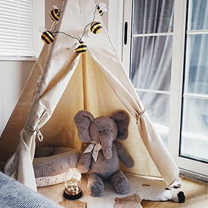 Kids Teepee Play Tent | Toddler Teepee Tent
