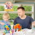 thumbnail image 5 of KiddiTouch Paint Your Own Soccer Ball Lamp Kit, 3D Soccer Gift Night Light, Art Supplies and Crafts, Birthday Gifts for Boys Girls Kids Ages 6-12, 5 of 8