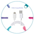 thumbnail image 3 of Cable de carga magnético Cable USB Carga rápida Compatible con dispositivos Android iPhone, 3 of 6
