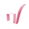 thumbnail image 1 of Qocolhg Shoe Hanger, Hanging Shoe Organizer, Balcony Drying Shoe Rack Gods Avert Theft Window Guardrail Rod Window Drying Rack Window Window Sill Outdoor Drying Sandals Racks, Pink, 1 of 6
