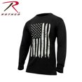 thumbnail image 1 of Rothco T-Shirt à Manches Longues US Flag - Black, 1 of 2