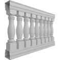thumbnail image 3 of Ekena Millwork 40"H x 5'L Fiberthane Embassy Unassembled Balustrade Railing Kit, Style D (7" On-Center Spacing to Pass 4" Sphere Code), 3 of 6