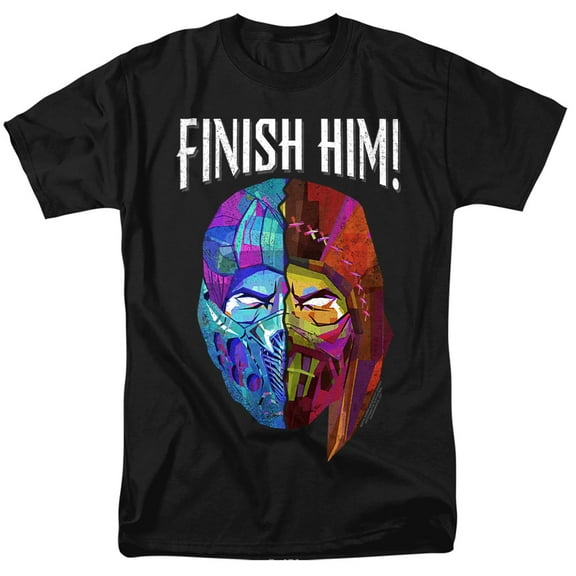 Mortal Kombat Movie (2021) T-Shirt Face Off Unisex Graphic Tee For Men & Women