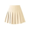 thumbnail image 1 of Women's High Waist A-Line Pleated Mini Skirt Short Tennis Skirt, 1 of 3