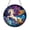 Acrylic 3.5 Inch, variant on Fantasy Winged Unicorn Stained Glass Suncatcher, Celestial Galaxy Window Hanging Decor, Mythical Creature Glass Style Art Accent for Whimsical Home Display