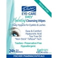 thumbnail image 5 of Dr. Fischer Eyelid Wipes for Blepharitis Dry Eyes,  Eye Cleaner. 6x30 wipes, 5 of 6