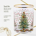 thumbnail image 7 of Spode Christmas Tree 14 Fl. Oz. Double Old Fashion Glass (Set of 4), Polka Dot - Whiskey & Bourbon Glasses for Festive Entertaining, Old-Fashioned & Rocks Glasses for Holiday Drinks, 7 of 7