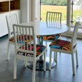 thumbnail image 6 of KLL Not All Who Wander Are Lost Hiking Pattern Seat Covers for Dining Room Chairs,Washable Chair Seat Chair Covers Seat Protector-Two Pieces, 6 of 7