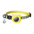 thumbnail image 2 of Guiexla Reflective Pet Collar Durable Adjustable Strap with Bell Buckle Fixing Comfortable to Wear Pet Collar for AirTag, 2 of 8
