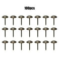 thumbnail image 4 of 100 clavos para tapicería, de latón antiguo, para muebles, de hierro, decorativos, 11 x 17 mm, bronce, 4 of 10