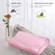 thumbnail image 5 of Funda de almohada de satén de seda para cabello y piel | 60 x 40 cm con cierre de cremallera y protector de cuello | Suave, transpirable y refrescante para dormir | Reduce el encrespamiento y las, 5 of 8