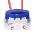 thumbnail image 4 of Conectores de 3 cables, conectores eléctricos autopelables, resistentes a la humedad y retardantes de llama, conectores aislados para cables de 22-14 AWG, 4 of 8