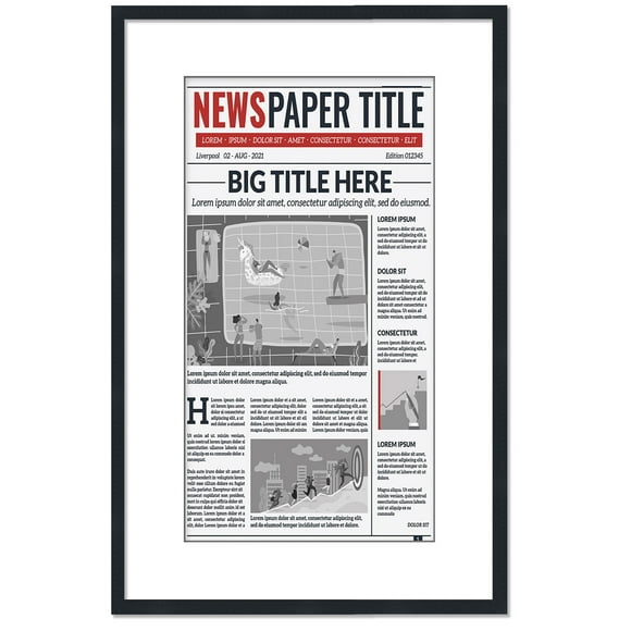 Newspaper Frames