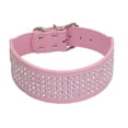thumbnail image 1 of Conjunto de 2 piezas (rosa) Collar para mascotas, estilo punk, collar Windwiller con tachuelas, collar especial para perros medianos y grandes, 1 of 5