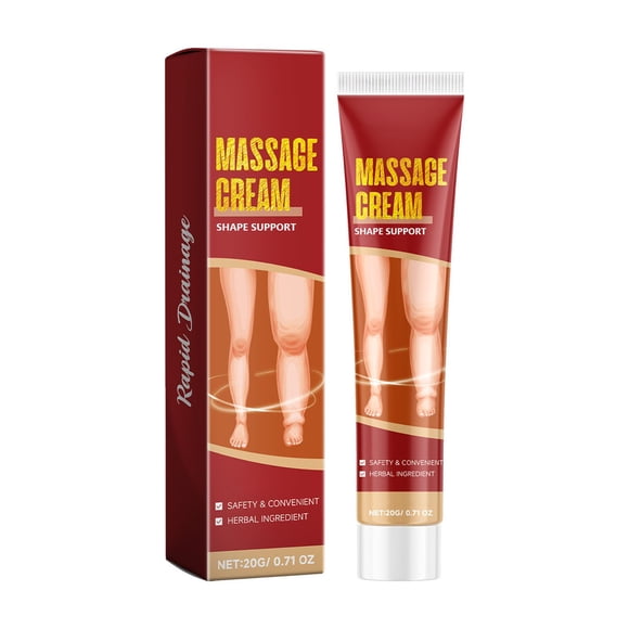 Crema de hierbas para aliviar la fatiga, reparar y reafirmar las piernas. Crema de masaje de 20 g.