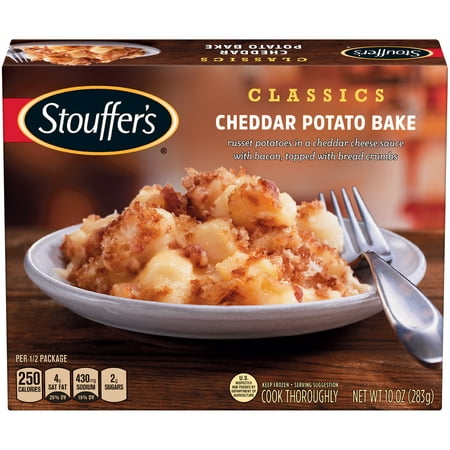 (3 Pack) STOUFFER'S CLASSICS Simple Dishes Cheddar Potato Bake 10 oz. (Best Way To Cook A Baked Potato In The Microwave)