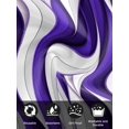 thumbnail image 7 of Purple White Moire Cloth Napkins Set of 8 Reusable Dinner Napkins, Modern Abstract Art Elegant Cocktail Napkin Washable Table Napkins for Wedding/Holiday Party/Baby Shower 20"x20", 7 of 7