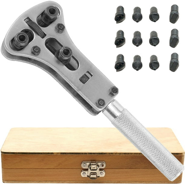 Trademark Tools Watch Case Opener Wrench and 4 Sets of Pins