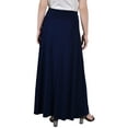 thumbnail image 2 of NY Collection Womens Petites Tie Waist Maxi Maxi Skirt, 2 of 2