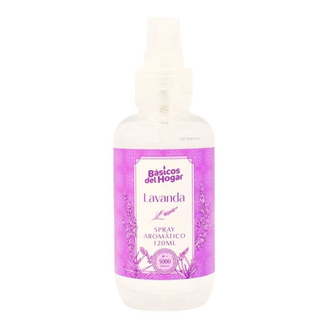 Aromatizante Prichos Básicos del Hogar con Aroma Lavanda Transparente 120 ml