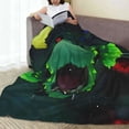 thumbnail image 3 of Lsque Pikmin Pattern Fuzzy Fleece Throw Blanket Extra Large,Super Soft,Fluffy and Warm Blankets for Couch,Bed,All Season Use (50"x40"), 3 of 7