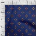 thumbnail image 1 of oneOone Tissu en Coton Flex Imprimé Géométrique Ikat au Mètre 40 Pouces de Large, 1 of 4
