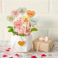 thumbnail image 4 of Ticiaga, 14 palillos de madera con forma de corazón, doble cara, para San Valentín, 4 of 5