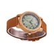 thumbnail image 1 of Reloj analógico de madera con movimiento de cuarzo Verawood para hombre, hecho a mano, informal, a la moda, de cuero genuino ShuxiuWang 8390605066863, 1 of 1