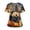 Black,#043, variant on Halloween Scrub Tops Women Plus Size V Neck Horror Halloween Ghost Pumpkin Printed Spooky Scrubs Funny Short Sleeve Scrub Shirts Nursing Uniform Medical Nurse Workwear with Pockets,XL