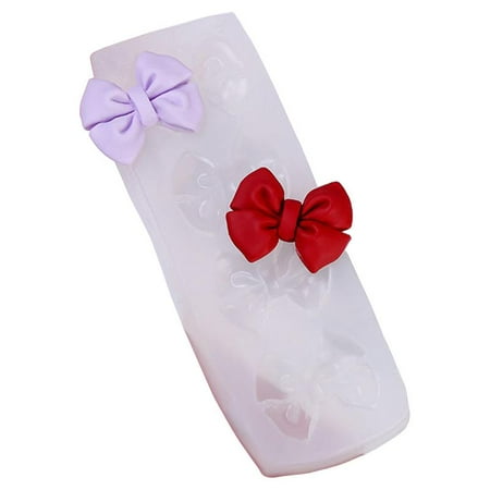 

YUOPEEA DIY Fondant Moulds Chocolate Mould Candy Mold Bowknot Shapes Baking Gadgets