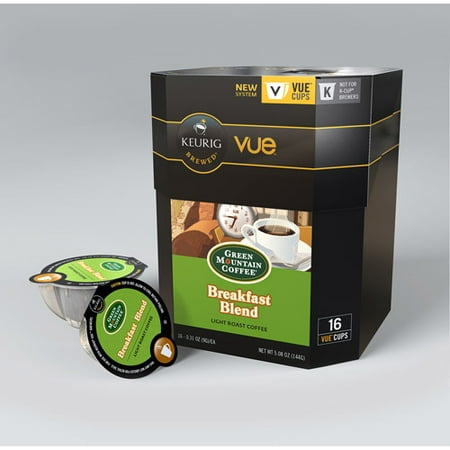 UPC 099555093001 product image for Keurig Vue Pack Green Mountain Coffee Breakfast Blend Coffee, 16ct | upcitemdb.com