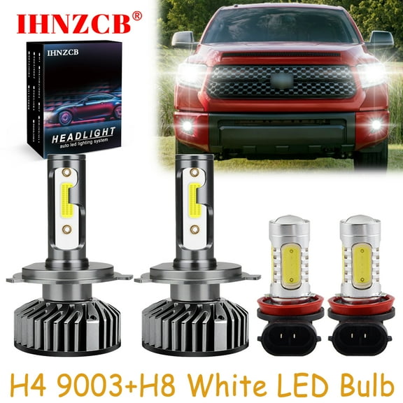IHNZCB for Toyota Tundra 2014-2019 Led Headlights Bulb High Low Beam Fog Light,H4 9003 H8,F2,Y01