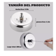 thumbnail image 3 of 2pcs Tendedero Wünd  De Ropa Retráctil Carrete Exterior O Interior Modelo Plata, 3 of 5
