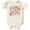 Natural Bodysuit, variant on Raiders Groovy School Spirit Shirt for Game Day Apparel for Adults and Kids Natural Bodysuit 18 Months