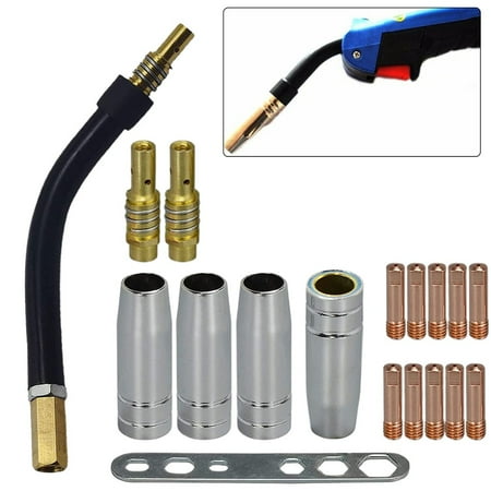 

BAMILL MB15 15AK Contact Tip .035 0.9mm M6&Tips Holder Difuser & Shield cup&Torch Neck