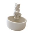 thumbnail image 4 of Candelabro con forma de ardilla, candelabro, estatua decorativa de cerámica moderna para fiestas, chimeneas, bares, escritorios, decoración del hogar, 4 of 9