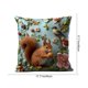 thumbnail image 3 of Uuiauoio One-sided Bunny Pillow Covers 18x18 Inch, Rabbit Pillows Covers, Floral Butterfly Throw Pillow Cover for Living Room Home Sofa Bedroom Decor, for Women Mom Friend, 3 of 6