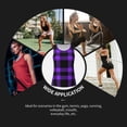 thumbnail image 7 of Daiia Purple Buffalo Plaid Printed Womens Workout Tops for Women Quick-dry Tank Tops Mesh Yoga Shirts Athletic Running Tank Tops Sleeveless Gym Clothes-Medium, 7 of 7