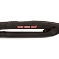 thumbnail image 4 of Kim Kimble Infrared Professional 2" Ceramic Tourmaline Flat Iron Hair Straightener, Black, 4 of 7