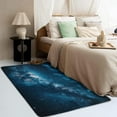 thumbnail image 3 of Galaxy Rugs for Bedroom - Washable Rugs Galaxy Rug & Home Decor, 3x4 Area Rug, Universe Outer Space Rugs for Entryway, Non Slip Low Pile Small Indoor Door Mat, Blue Carpet & Room Decorations, 3 of 7
