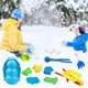 thumbnail image 2 of Kit para hacer bolas de nieve HUOGUO, juguetes de nieve de invierno para niños, 10 unidades, 2 of 5