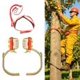 thumbnail image 1 of Outdor Climbing Electrician Utility Pole Climbing Adjustable Diameter Pole Climbings Shoes High Strength Non Slip Climbing Gear For Jungle Work Picking, 1 of 6