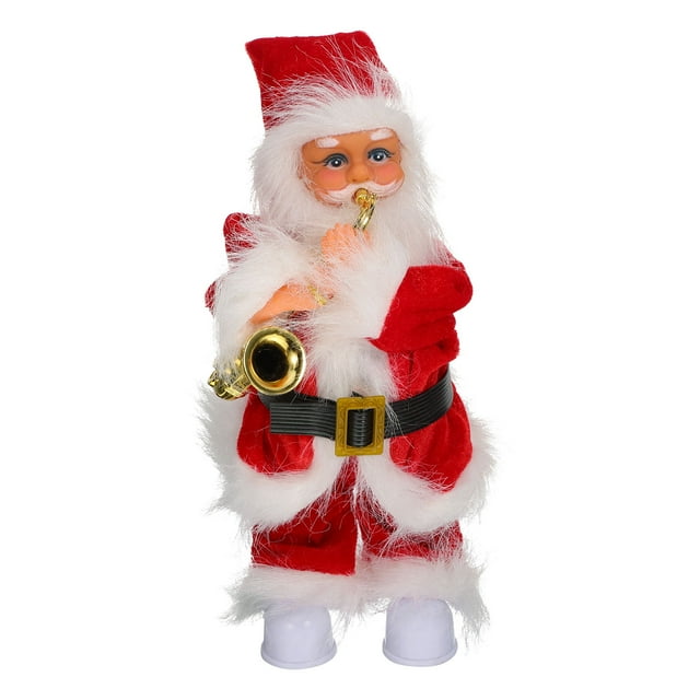 COOPHYA Music Instruments Toy Dancing Santa Claus Red Cloth 1Set