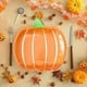 thumbnail image 5 of Decoraciones de Halloween, 10 lindos platos de papel de calabaza para Acción de Gracias y Halloween, vajilla agradable para platos de postre alegres para fiestas y celebraciones de festivales, plato d, 5 of 6
