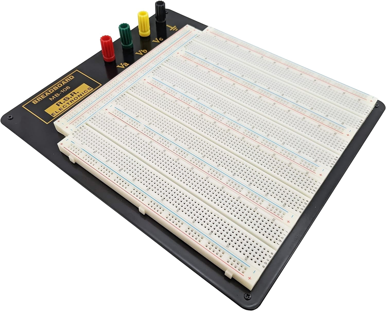 Solderless Breadboard MB108 10.2" x 9.4", 3220 tie points, 4 binding posts