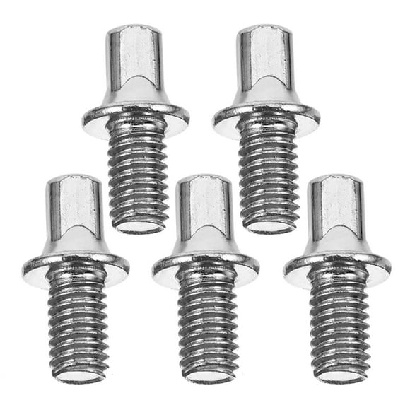 BRIGHTFUFU 5 piezas de hardware para batería, tornillos tensores para tambor, piezas para instrumentos de percusión