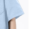 thumbnail image 5 of VgaVtl Mens Collared Shirts Elbow-Length Summer Oversized Everyday Casual Breathable Button Tops for Men, 5 of 5